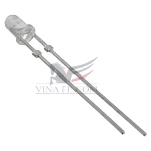 LED 3mm Màu Đỏ Trong Suốt Chân Dài